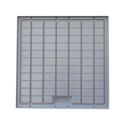 Table de culture 120x120 cm étanche. Idéale hydroponie, table à marée et goutte à goutte