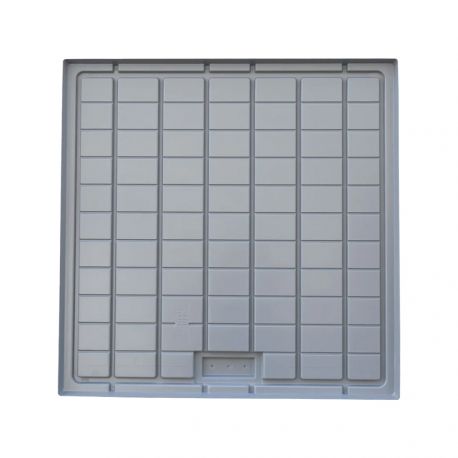 Table de culture 120x120 cm étanche. Idéale hydroponie, table à marée et goutte à goutte