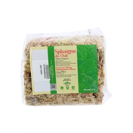 Sphaigne du Chili – Sachet 50gr 4L – Support de culture naturel