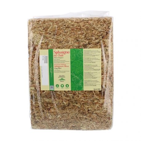 Sphaigne du Chili – Sachet 1 kg – Support de culture naturel
