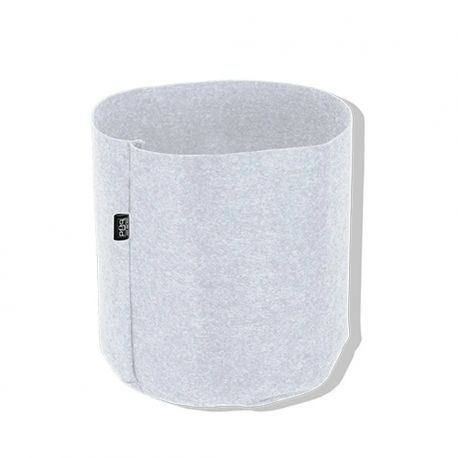 Pot géotextile 7 litres TEXPOT - blanc