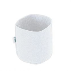 Pot géotextile BLANC 1 litre - TEXPOT 