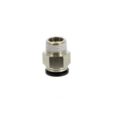 Raccord instantané droit fileté 16 mm x 1/2" mâle