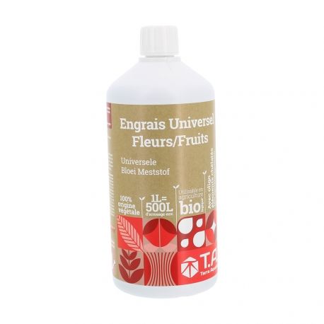Engrais Universel Fleurs et Fruits 1L - Terra Aquatica