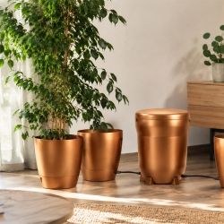 Système d’arrosage autonome Khloris Cuivre – 2 pots 8,5 L – AutoPot