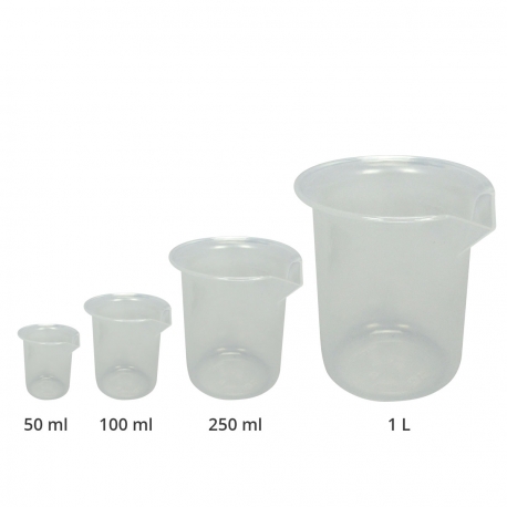 Pack de verre doseur - 50-100-250-1000ml