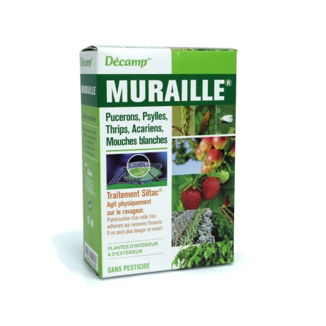 MURAILLE PUCERONS, PSYLLES, THRIPS, MOUCHES BLANCHES, ACARIENS 