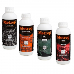 Pack engrais METROP 1 litre - Terre, Hydro, Coco 