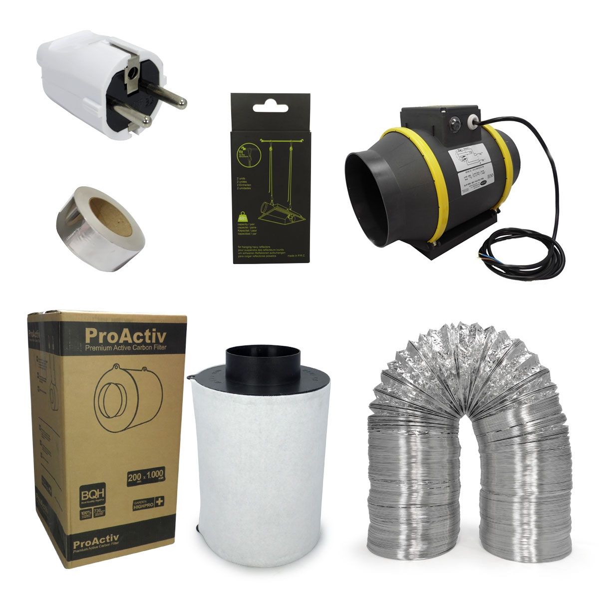 Kit De Nettoyage De Conduit De Ventilation à Air Comprimé